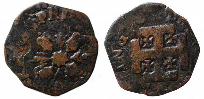 Napoli. Vicereame. Regno di Napoli. Filippo III 1598-1621. 3 Cavalli con croce, ...