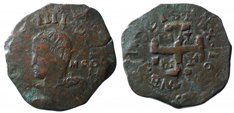 Napoli. Vicereame. Regno di Napoli. Filippo IV 1621-1665. Grano 1622 sigle MC 6,...