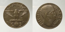 Vittorio Emanuele III 5 centesimi 1943 SPL *conio debole