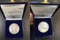 Medaglia IPZS 1981 "I tesori della Calabria" I Bronzi di Riace Ag 986/1000 60g (500 esemplari numerati coniati)