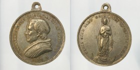 Papali. Pio IX. Medaglia Giubileo Episcopale. 13,9g 32,4mm