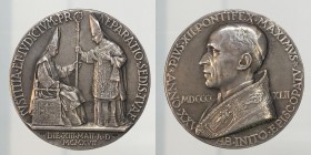 Papali. Pio XII. Medaglia anno XXV anno Consacrazione Episcopale 1942. Ag.18,79g 36,2mm