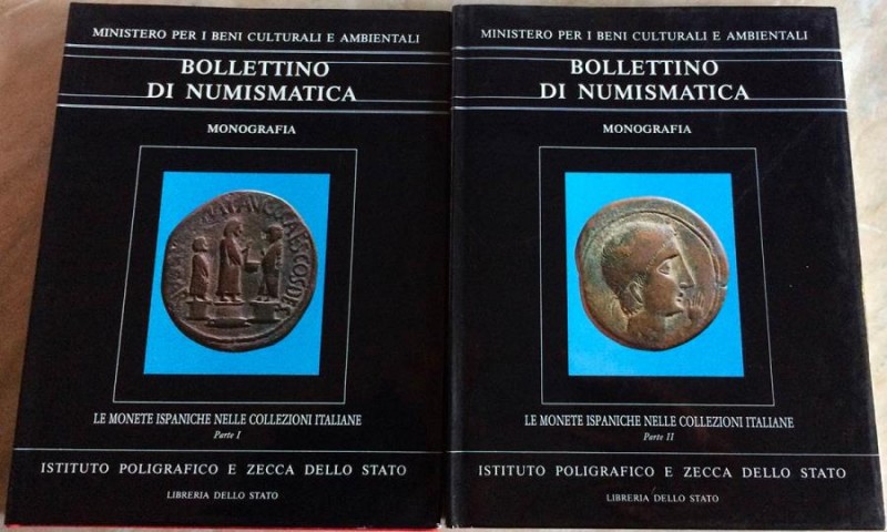 AA. VV. - BOLLETTINO DI NUMISMATICA - Le monete Ispaniche nelle collezioni Itali...