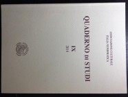 Associazione Culturale Italia Numismatica. Quaderno di studi IX Editrice Diana 2014. Brossura ed. pp. 188, ill. a colori. Indice: Antonio Morello Il R...