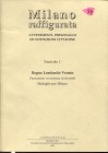 MARTINI R. – Regno Lombardo-Veneto. Francesco I d’Austria (1815-1835). Medaglie per Milano. Milano, 1999. pp.32, ill. n. t. Brossura ed. Buono stato...