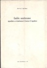 MISSERE G. - Qualche considerazione riguardante un Tetradramma di Cesarea di Cappadocia. Mantova, 1963. pp. 5, ill. n. t. Brossura ed. Buono stato