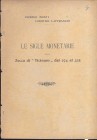 MONTI P. - LAFFRANCHI L. - Le sigle monetarie della zecca di ticinum dal 274 al 325. Milano, 1903. pp. 11, ill. n. t. Brossura ed. Buono stato importa...