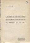 PANSA G. - Saggio di una bibliografia analitica della zecca medioevale degli Abruzzi. Napoli, 1912. pp. 39, ill. n. t. Brossura ed. Buono stato molto ...