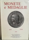 KUNST UND MUNZEN Lugano - Asta n. XXIX 1993. 20-21 Maggio 1993. Monete romane e monete e medaglie di zecche italiane – Monete e medaglie estere. pp. 1...
