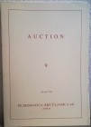 NAC – NUMISMATICA ARS CLASSICA. Auction no. 9. Greek and Roman Coins. Zurich, 16 April 1996. Brossura ed., pp. 91,lotti 965, tavv. in b/n e a colori. ...