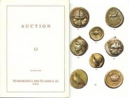 NAC – NUMISMATICA ARS CLASSICA. Auction no. 13.Greek Coins of Magna Graecia and Sicily ex Collection Antikenmuseum Basel und Sammlung Ludwig. Zurich 0...