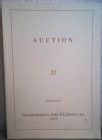 NAC – NUMISMATICA ARS CLASSICA. Auction no. 22. Importante Coleccion de Monedas Espanolas. Zurich, 18 March 2002. Brossura ed. pp. 151, lotti 575, tav...