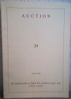 NAC – NUMISMATICA ARS CLASSICA. Auction no. 29. Greek, Roman and Byzantine Coins. Zurich, 11 May 2005. Brossura ed., pp.189, lotti 748, ill. a colori....