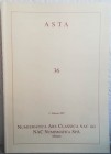 NAC – NUMISMATICA ARS CLASSICA. Asta no. 36. Importante Collezione di Monete Veneziane. Milano 17 Febbraio 2007. Brossura ed. pp. 188, lotti 864, ill....