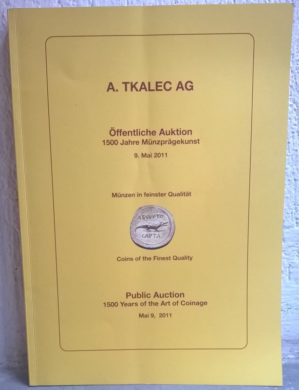 TKALEK A. AG. – Zurich, 9 may 2011. Coins of the finest quality. pp. 66, nn. 296...