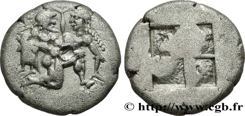 THRACE - THRACIAN ISLANDS - THASOS
Type : Drachme 
Date : c. 510-490 AC. 
Mint n...