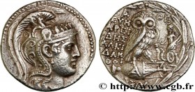 ATTICA - ATHENS
Type : Tétradrachme stéphanophore 
Date : c. 113-112 AC. 
Mint name / Town : Athènes, Attique 
Metal : silver 
Diameter : 28  mm
Orien...