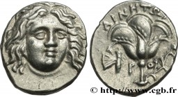 CARIA - CARIAN ISLANDS - RHODES
Type : Drachme 
Date : c. 205-189 AC. 
Mint name / Town : Rhodes, Carie 
Metal : silver 
Diameter : 16  mm
Orientation...