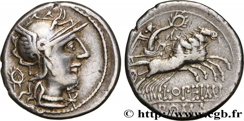 OPIMIA
Type : Denier 
Date : 131 AC. 
Mint name / Town : Rome 
Metal : silver 
M...