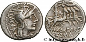 PORCIA
Type : Denier 
Date : 125 AC. 
Mint name / Town : Rome 
Metal : silver 
Millesimal fineness : 950  ‰
Diameter : 17,5  mm
Orientation dies : 3  ...