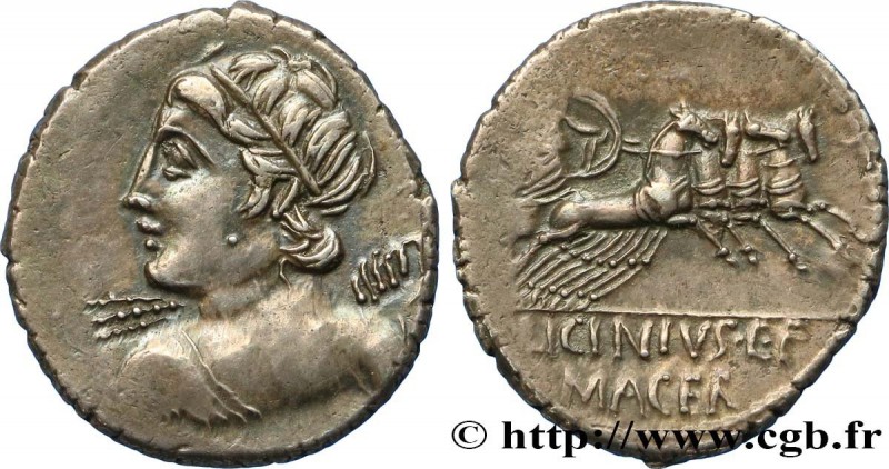 LICINIA
Type : Denier 
Date : 84 AC. 
Mint name / Town : Rome 
Metal : silver 
M...