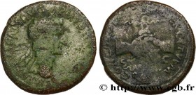 NERVA
Type : Sesterce 
Date : 97 
Mint name / Town : Rome 
Metal : copper 
Diameter : 33,5  mm
Orientation dies : 6  h.
Weight : 28,16  g.
Rarity : R2...