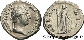HADRIAN
Type : Denier 
Date : 136 
Mint name / Town : Rome 
Metal : silver 
Millesimal fineness : 900  ‰
Diameter : 18,5  mm
Orientation dies : 7  h.
...
