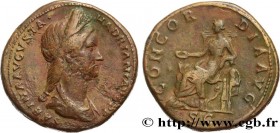 SABINA
Type : Sesterce 
Date : 129 
Mint name / Town : Rome 
Metal : bronze 
Diameter : 32,5  mm
Orientation dies : 12  h.
Weight : 28,63  g.
Rarity :...