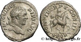 CARACALLA
Type : Denier 
Date : 208 
Mint name / Town : Rome 
Metal : silver 
Millesimal fineness : 550  ‰
Diameter : 20  mm
Orientation dies : 1  h.
...