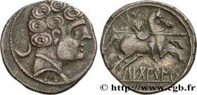 HISPANIA - SEKOBIRIKES - SEGOBIRICES (Province of Cuenca - Segobriga)
Type : Denier au cavalier 
Date : 80-70 AC 
Metal : silver 
Diameter : 18,5  mm
...