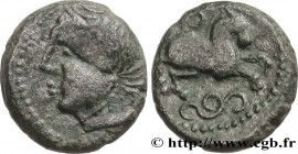 GALLIA - SANTONES / MID-WESTERN, Unspecified
Type : Petit billon au cheval et aux triskèles BN. 3844 
Date : c. 60-50 AC. 
Metal : billon 
Diameter : ...
