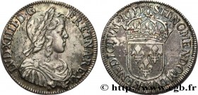 LOUIS XIV "THE SUN KING"
Type : Demi-écu à la mèche longue 
Date : 1655 
Mint name / Town : Bordeaux 
Quantity minted : 78960 
Metal : silver 
Millesi...