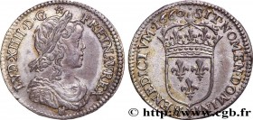 LOUIS XIV "THE SUN KING"
Type : Douzième d'écu à la mèche longue 
Date : 1660 
Mint name / Town : Limoges 
Quantity minted : 48146 
Metal : silver 
Mi...