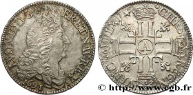 LOUIS XIV "THE SUN KING"
Type : Demi-écu aux huit L, 1er type 
Date : 1691 
Mint name / Town : Paris 
Quantity minted : 5424200 
Metal : silver 
Mille...