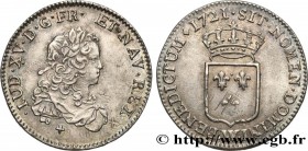 LOUIS XV THE BELOVED
Type : Tiers d'écu de France  
Date : 1721 
Mint name / Town : Lille 
Metal : silver 
Millesimal fineness : 917  ‰
Diameter : 28,...