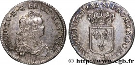 LOUIS XV THE BELOVED
Type : Tiers d'écu de France 
Date : 1722 
Mint name / Town : Nantes 
Quantity minted : 83960 
Metal : silver 
Millesimal finenes...