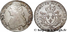 LOUIS XVI
Type : Écu dit "aux branches d'olivier" 
Date : 1788 
Mint name / Town : Bayonne 
Quantity minted : 2038372 
Metal : silver 
Millesimal fine...