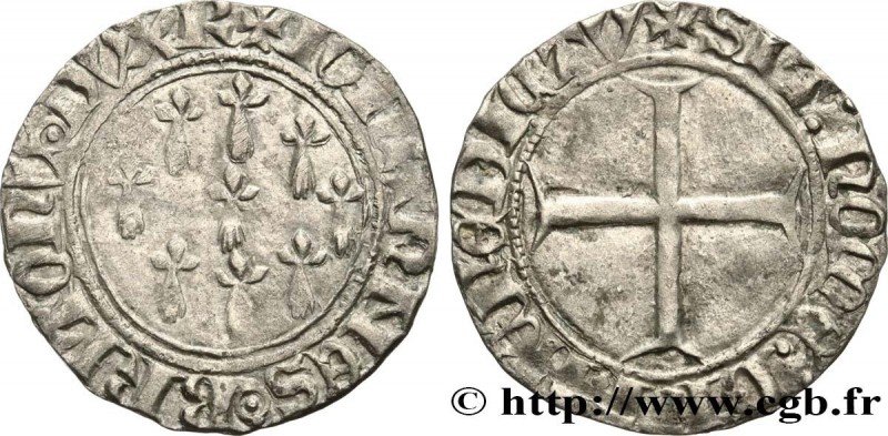 BRITTANY - DUCHY OF BRITTANY - JOHN V 
Type : Blanc 
Date : n.d. 
Mint name / To...