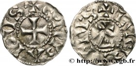 LYONNAIS - LYON - CONRAD THE PACIFIC 
Type : Denier 
Date : c. 960-980 
Mint name / Town : Lyon 
Metal : silver 
Diameter : 21  mm
Orientation dies : ...