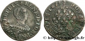 PRINCIPALITY OF PHALSBOURG AND LIXHEIM - HENRIETTA OF LORRAINE
Type : Double tournois 
Date : 1633 
Mint name / Town : Lixheim 
Metal : copper 
Diamet...