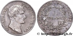 CONSULATE
Type : 1 franc Bonaparte Premier Consul 
Date : An 12 (1803-1804) 
Mint name / Town : Paris 
Quantity minted : 1310638 
Metal : silver 
Mill...