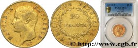 PREMIER EMPIRE / FIRST FRENCH EMPIRE
Type : 20 francs or Napoléon tête nue, Calendrier révolutionnaire 
Date : An 14 (1805) 
Mint name / Town : Paris ...