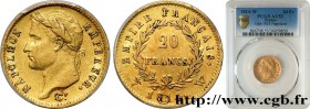 PREMIER EMPIRE / FIRST FRENCH EMPIRE
Type : 20 francs or Napoléon tête laurée, Empire français 
Date : 1814 
Mint name / Town : Lille 
Quantity minted...