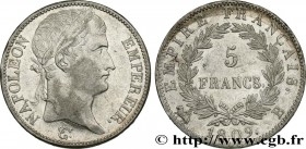 PREMIER EMPIRE / FIRST FRENCH EMPIRE
Type : 5 francs Napoléon Empereur, Empire français 
Date : 1809 
Mint name / Town : Rouen 
Quantity minted : 3034...