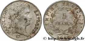 PREMIER EMPIRE / FIRST FRENCH EMPIRE
Type : 5 francs Napoléon Empereur, Empire français 
Date : 1813 
Mint name / Town : Perpignan 
Quantity minted : ...