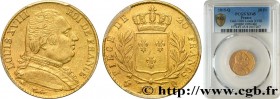 LOUIS XVIII
Type : 20 francs or Louis XVIII, buste habillé 
Date : 1815 
Mint name / Town : Perpignan 
Quantity minted : 46657 
Metal : gold 
Millesim...