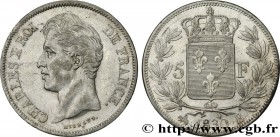 CHARLES X
Type : 5 francs Charles X, 2e type 
Date : 1830 
Mint name / Town : Rouen 
Quantity minted : 2909005 
Metal : silver 
Millesimal fineness : ...