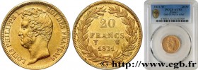 LOUIS-PHILIPPE I
Type : 20 francs or Louis-Philippe, Tiolier, tranche inscrite en relief 
Date : 1831 
Mint name / Town : Lille 
Quantity minted : 106...