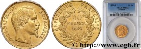 II REPUBLIC
Type : 20 francs or Louis-Napoléon 
Date : 1852 
Mint name / Town : Paris 
Quantity minted : 9857428 
Metal : gold 
Millesimal fineness : ...