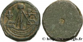 ENGLAND - COIN WEIGHT
Type : Poids monétaire pour le Noble d’or d’Edouard III à Edouard IV 
Date : n.d. 
Metal : brass 
Diameter : 16  mm
Weight : 6,7...